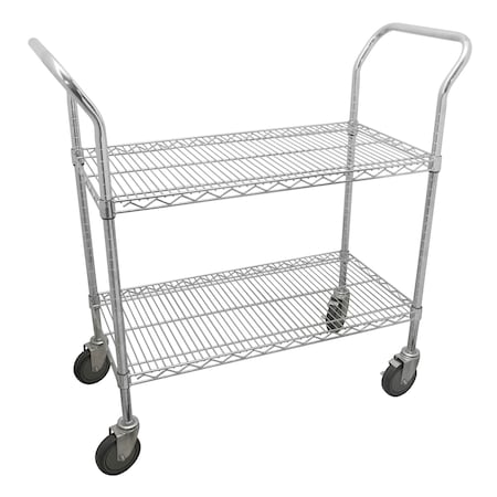 Urrea Utility carts, Steel, 992 lb Load Capacity, 2 Shelves 44185